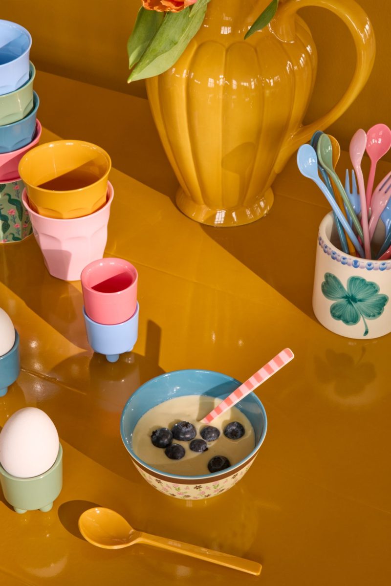 Small Bowl - Cream - Hacienda Flower Print