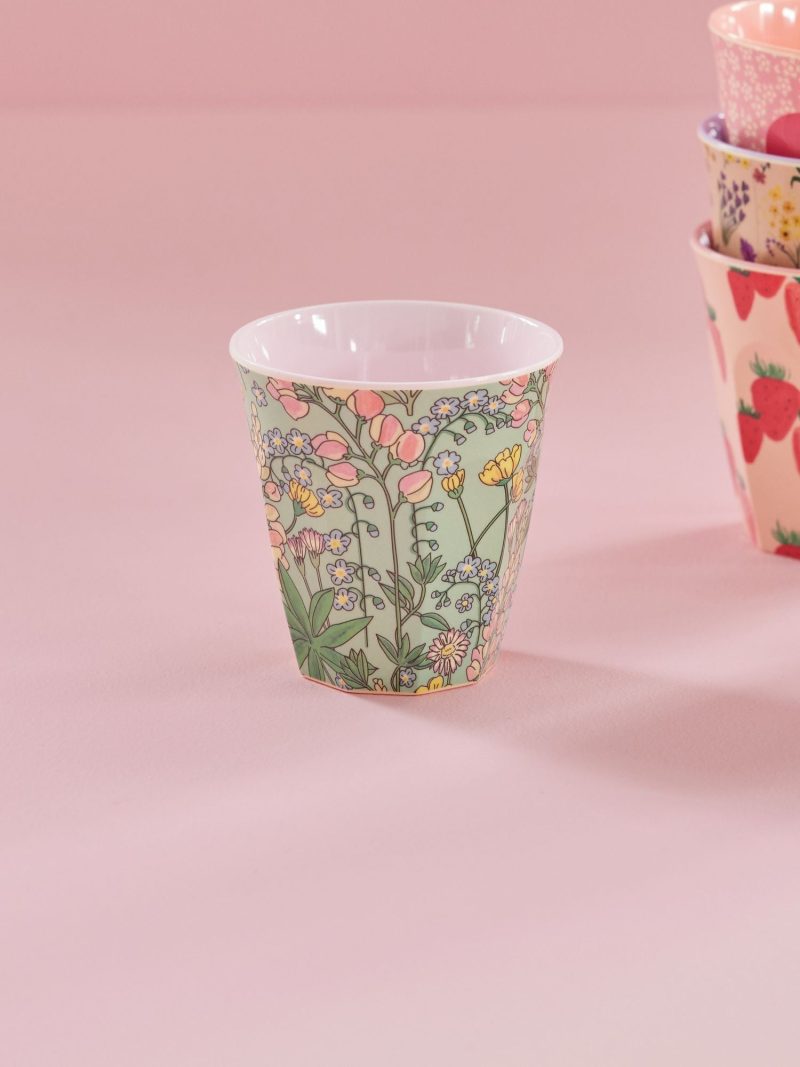 Medium Cup - Multicolor - Lupin Print