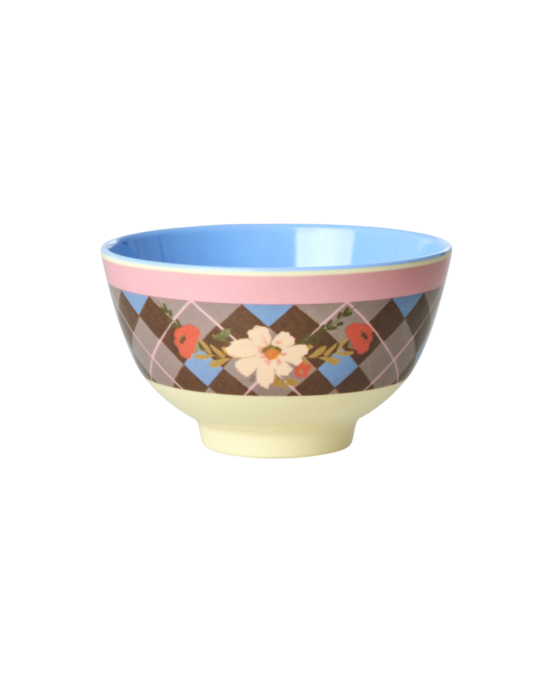 Small Bowl - Soft Brown - Gorgeous Tile Print