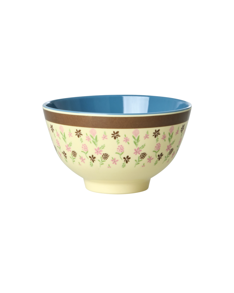 Small Bowl - Cream - Hacienda Flower Print