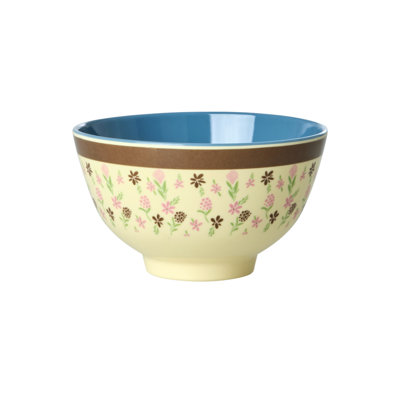 Small Bowl - Cream - Hacienda Flower Print