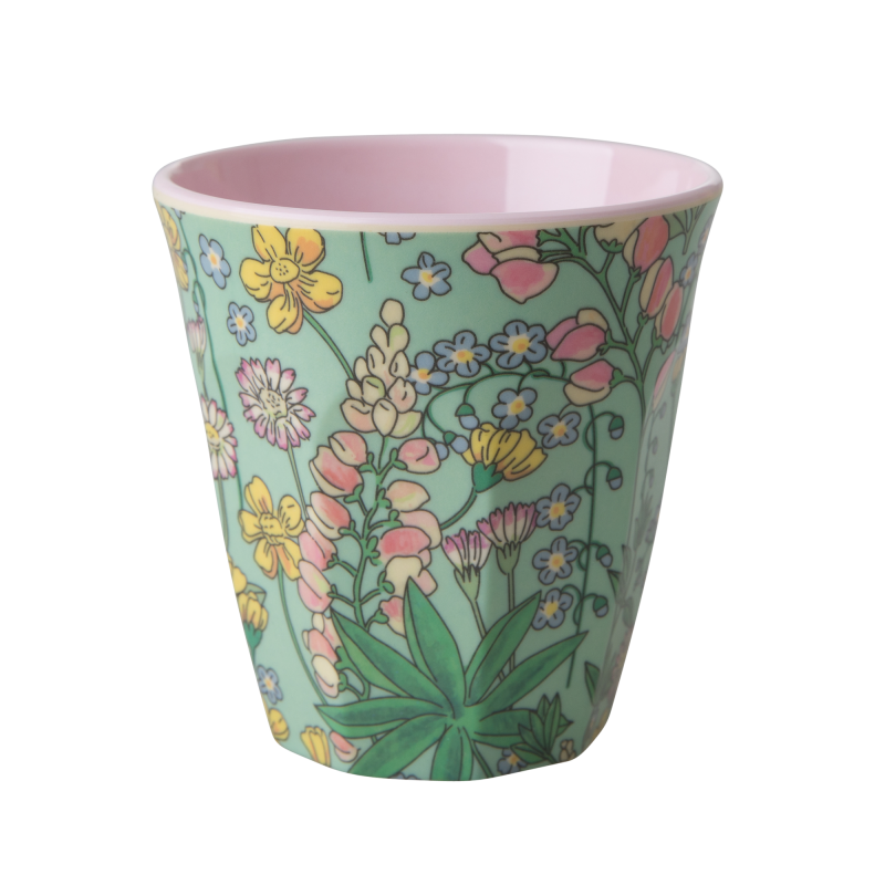 Medium Cup - Multicolor - Lupin Print