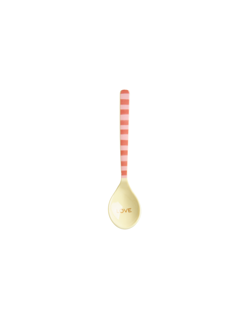 Teaspoon - Coral - Gorgeous Tile Print